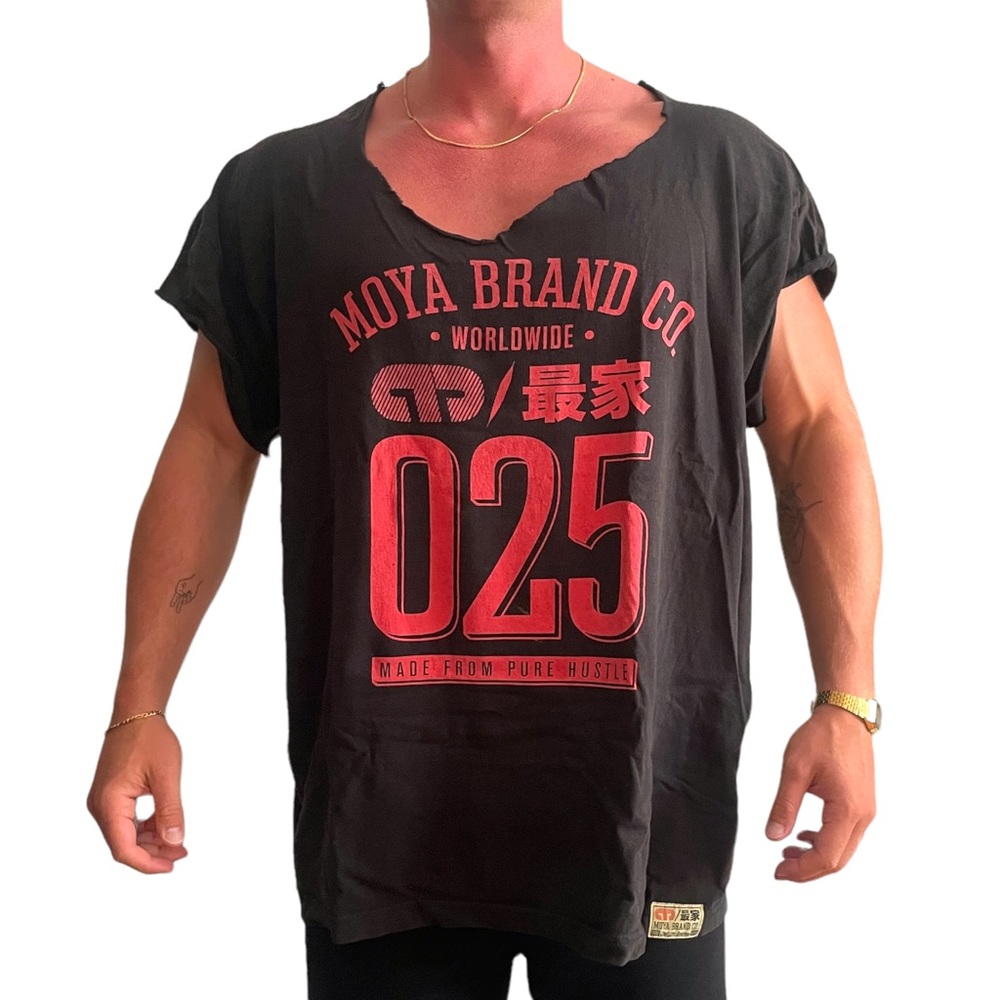 Distressed Mens Oversized Shirt